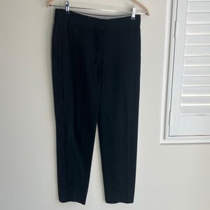 STELLA McCARTNEY Silk Black Dress Trousers w/ Pintuck Sides Women’s Size 40